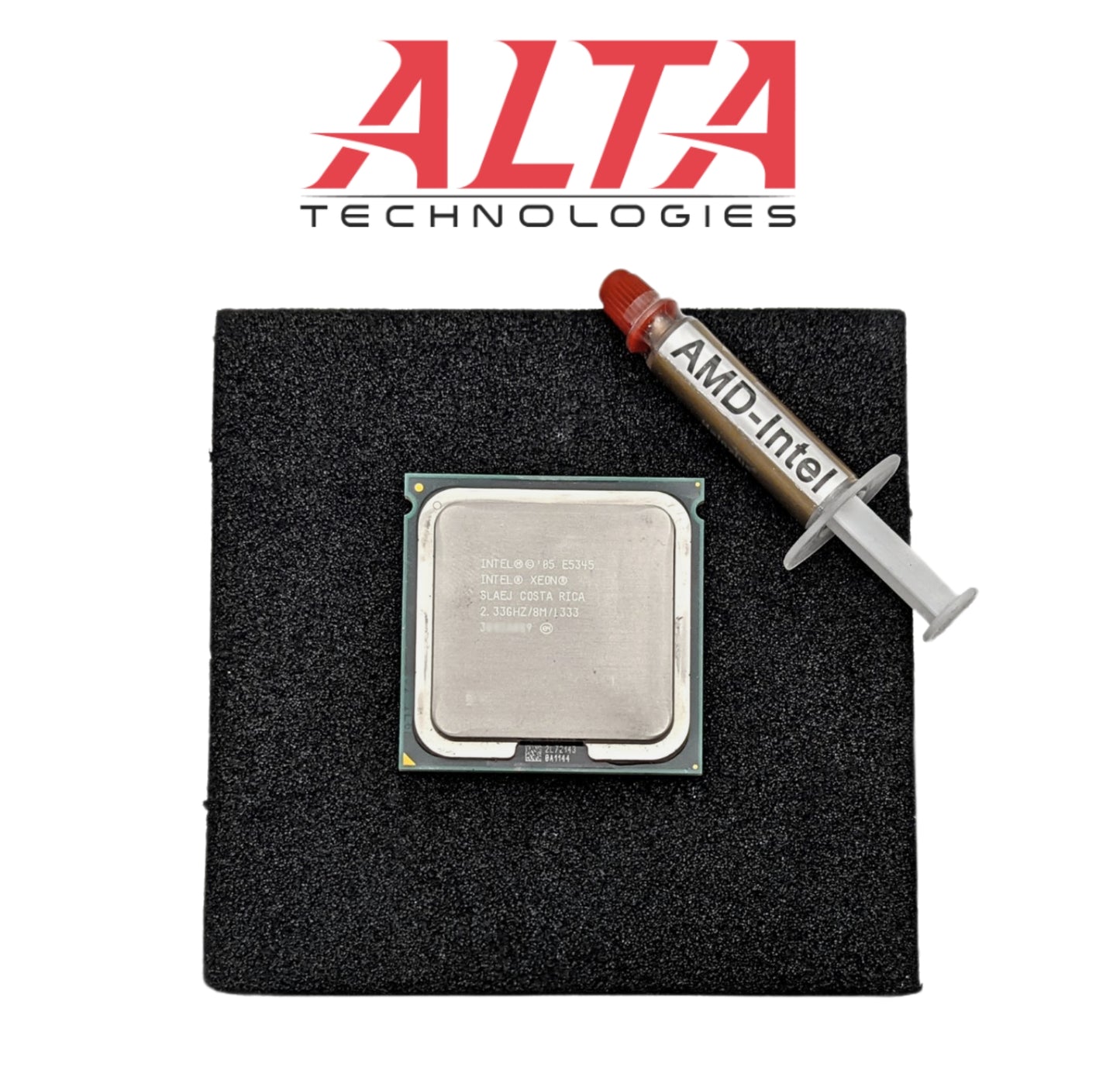 Dell WX456 Dell WX456 Intel Xeon E5345 2.33GHz Quad-Core 8MB 4C Processor SLAEJ SLAC5 w/ Thermal Grease, Used