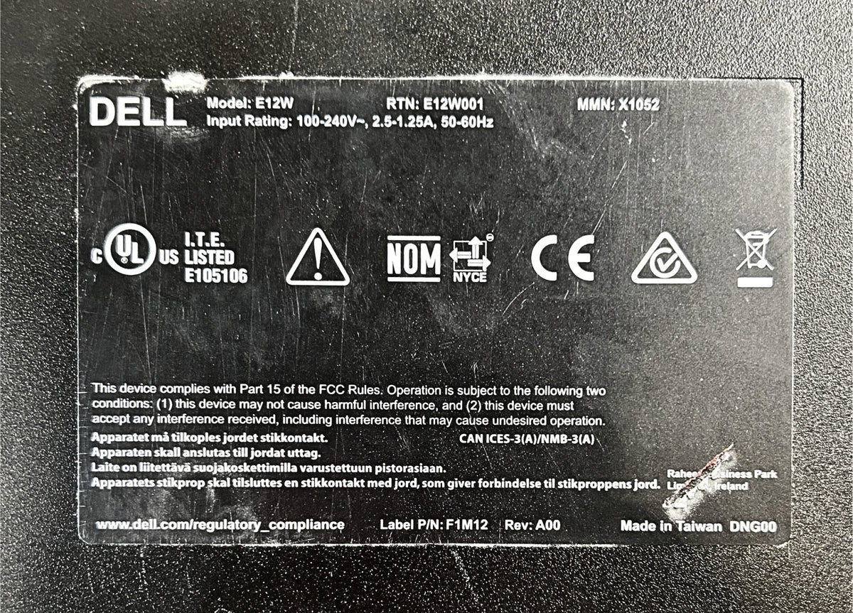 Dell X1052P X-Series 48 Port PoE Gigabit Switch, Used