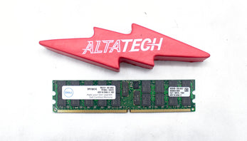 Dell X1564_NOB Dell X1564 4GB PC2-3200 DDR2-400 2RX4 ECC Memory Micron MT36HTF51272Y-40EE1, New Open Box