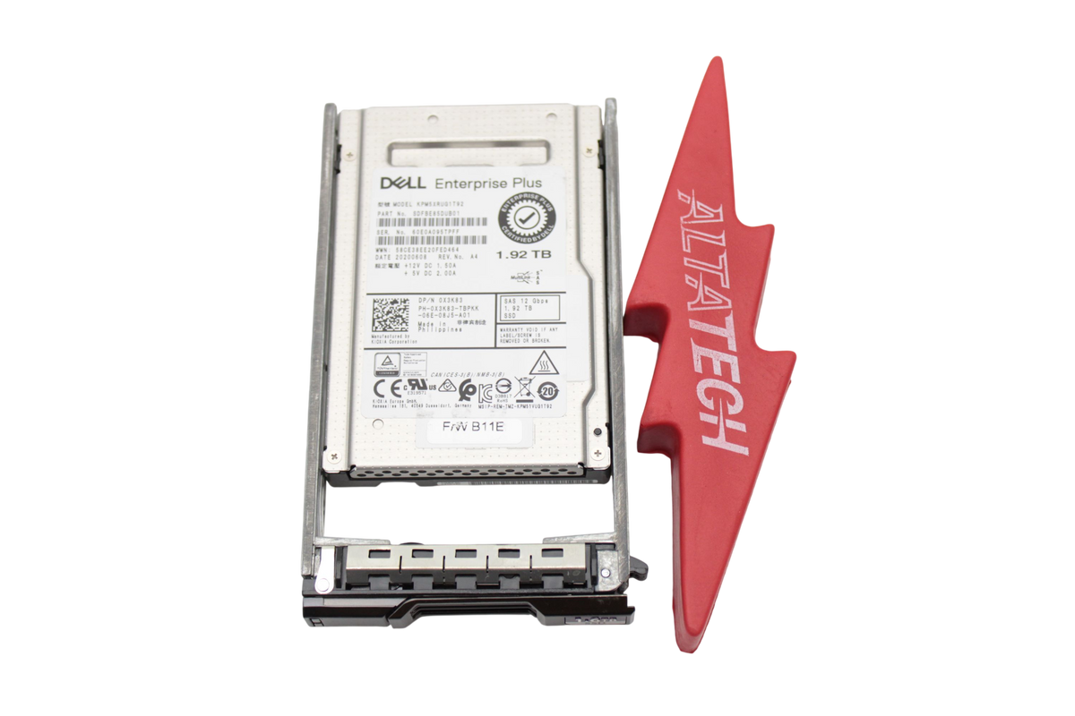 Dell X3K83-CML 1.92TB SSD SAS 2.5 12G E+ KPM5XRUG1T92 / SDFBE85DAB01, Used