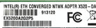Dell X520-DA2 INTEL X520-DA2 DP 10GBE DA/SFP+ FH, Used