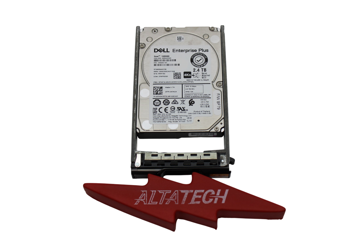 Dell X7NC4-CML 2.4TB 10K SAS 2.5 12G SED 4K ST2400MM0159 / 1XK233-157, Used