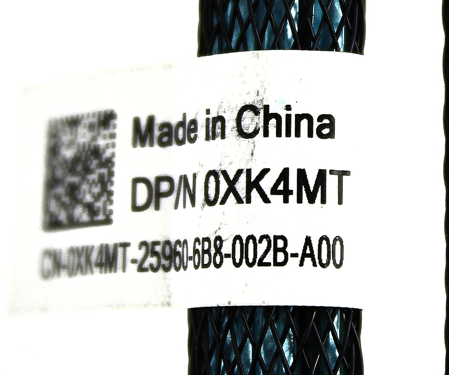 Dell XK4MT Cable Assembly, BP to Controller 8X2.5 R830, Used