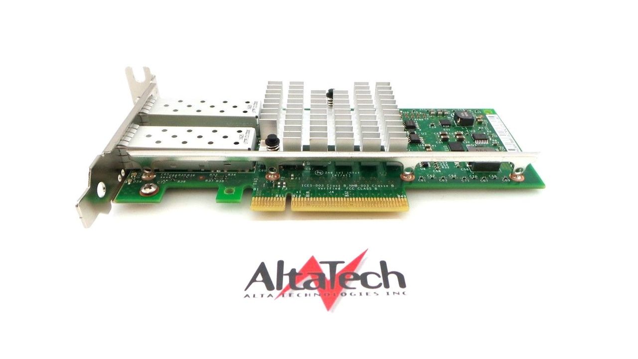 Dell XNPKX Intel X520-DA2 Dual Port 10GbE NIC, Used