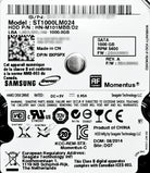 Dell XP5PX 1TB 5.4K SATA 2.5 ST1000LM024, Used