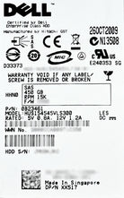 Dell XX517 450GB 15K SAS 3.5 3G HDD, Used