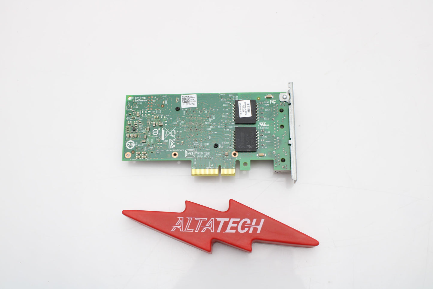 Dell 0XYJ2V Intel QP 1G Network Card, Used