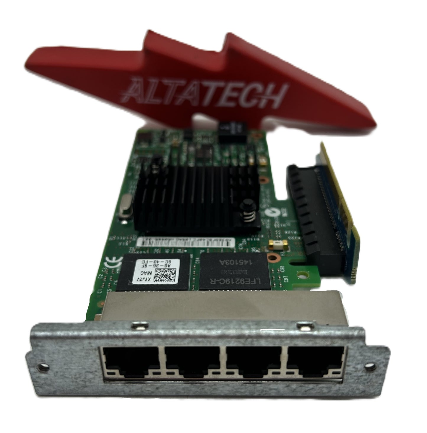 Dell XYJ2V Intel QP 1G Network Card, Used