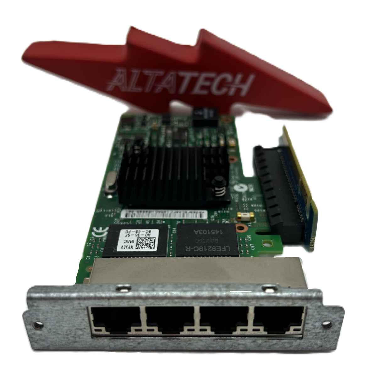 Dell XYJ2V Intel QP 1G Network Card, Used