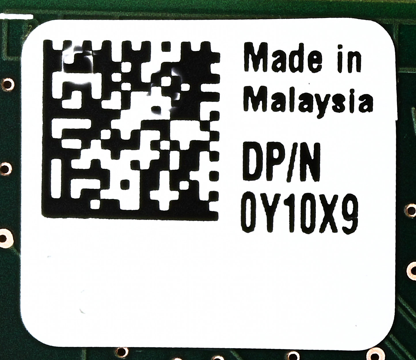 Dell Y10X9 Intel I350-T4 QP 4P 1G, Used