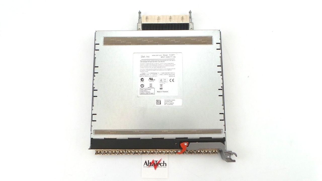 Dell 0YHTDH PowerEdge M1000E 8/4Gbps Pass Through Module, Used