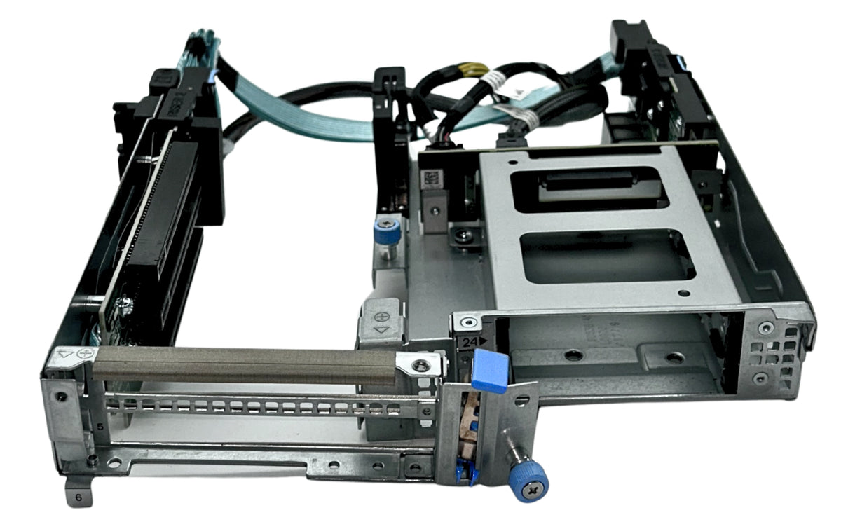 Dell YM8V6 Rear Flex Bay Kit 2.5 x 2 w/ Riser #2 & #3 R740XD, Used