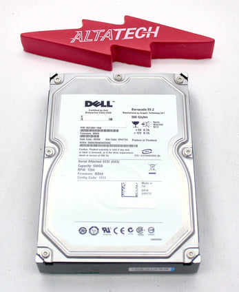 Dell YP777 500GB 7.2K SAS 3.5 3G ST3500620SS, Used