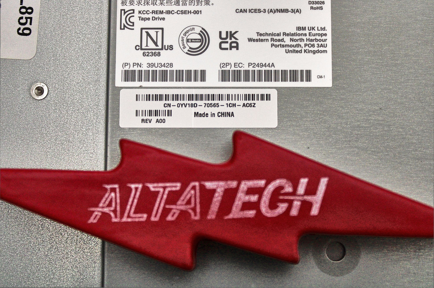 Dell YV18D 2.5/5TB LTO6 SAS 8G HH ML3, New No Box