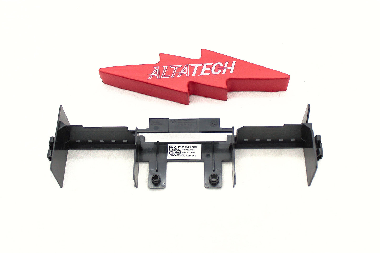 Dell YV2MX Heatsink Shroud, Plastic Baffler, Used