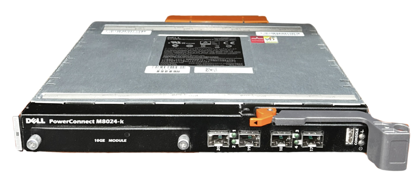 Dell YX4X6 PowerConnect M8024-K 10G Switch, Used