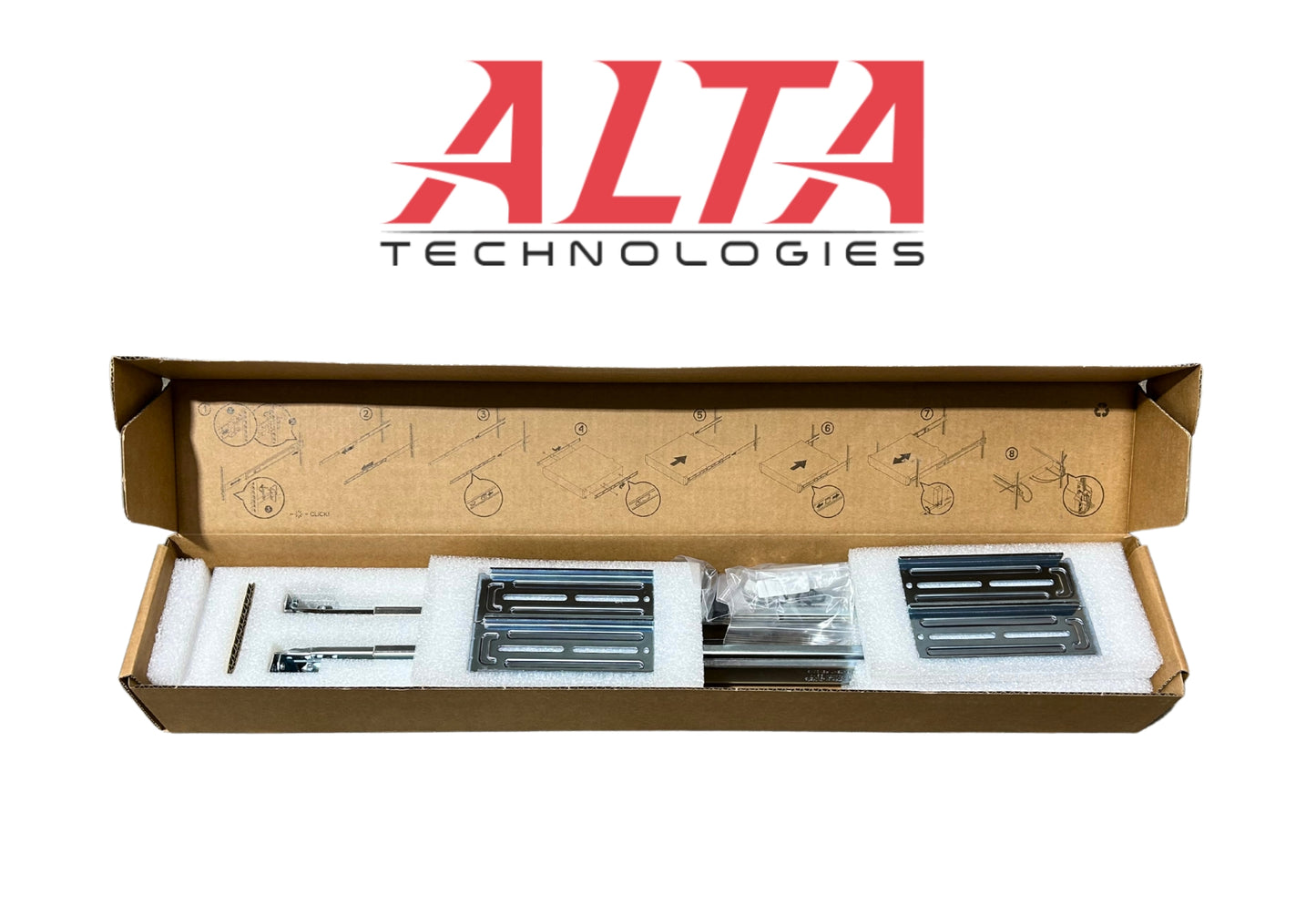 Dell YXMNC Rail Assembly, Static, 2/4-Post XR7620, Used