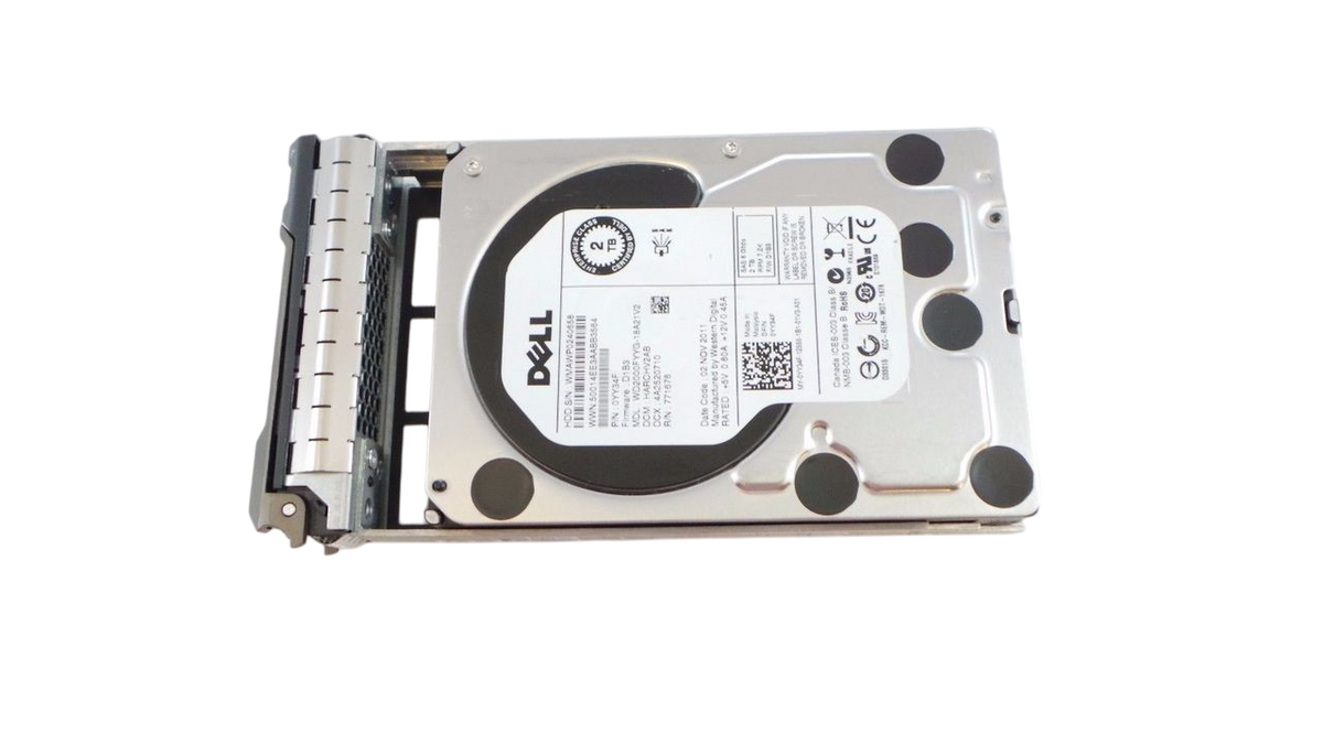 Dell 0YY34F 2TB 7.2K SAS 3.5" 6G, Used