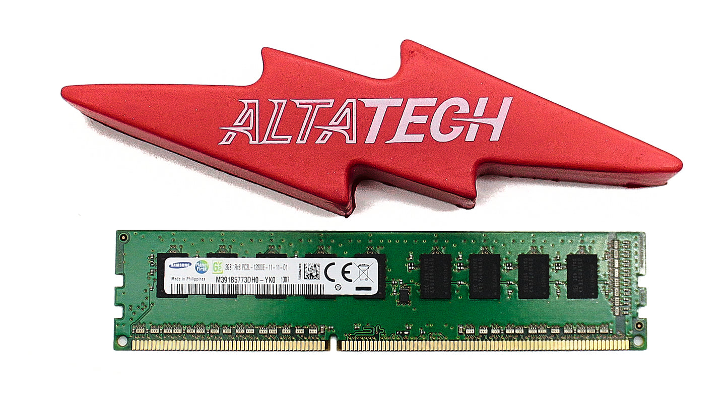 Dell YY90K 2GB PC3L-12800E DDR3-1600 1RX8 ECC, Used