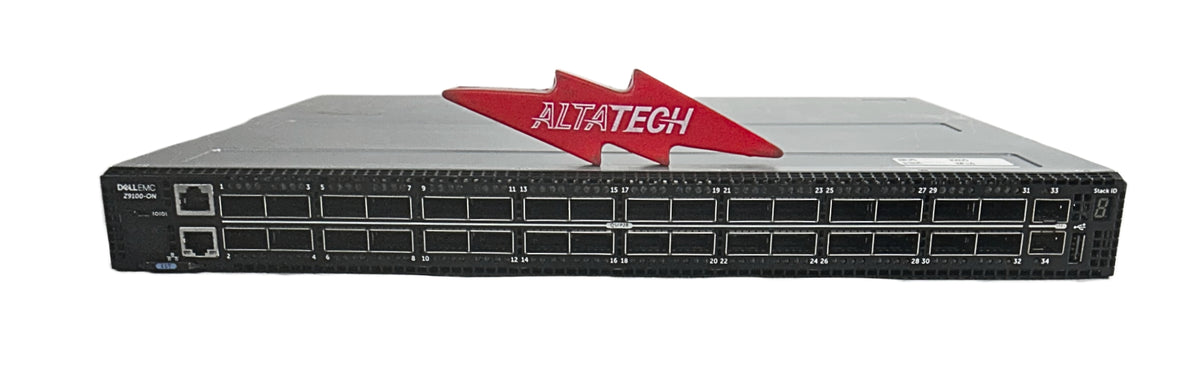 Dell Z9100-ON 32 Port 100GB 2XPS Reverse Air Flow - OS9, Used