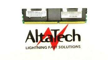 Elpida 38L5903 38L5903 1GB 2Rx8 PC2-5300F DDR2-667 EBE11FD8AJFT-6E-E RAM Memory, Used