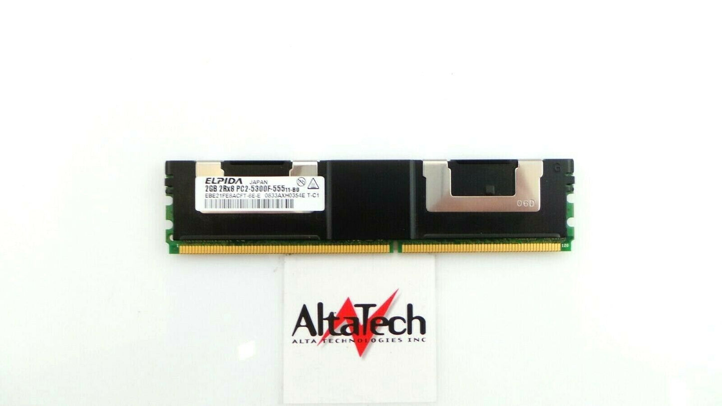 OEM EBE21FE8ACFT-6E-E 2GB Memory ECC Fully Buffered 2Rx8 PC2-5300F DDR2-667, Used