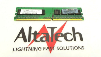 Elpida EBE51UD8AGWA-6E-E 512mb PC2-5300U DDR2-667 1RX8 n-ecc RAM Memory, Used
