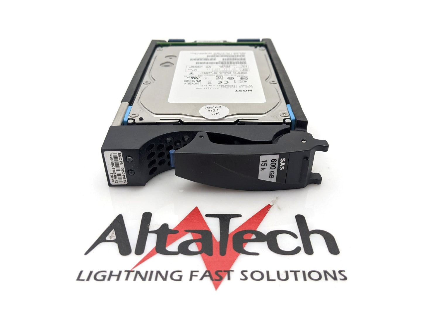 EMC 005049247 600GB 15K SAS 3.5 6G HDD, Used