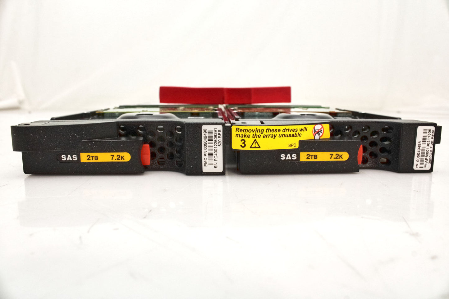 EMC 005049498_x4 2TB 7.2K SAS 3.5 6G VNXE3100/3150 V2-PS07-020, Used