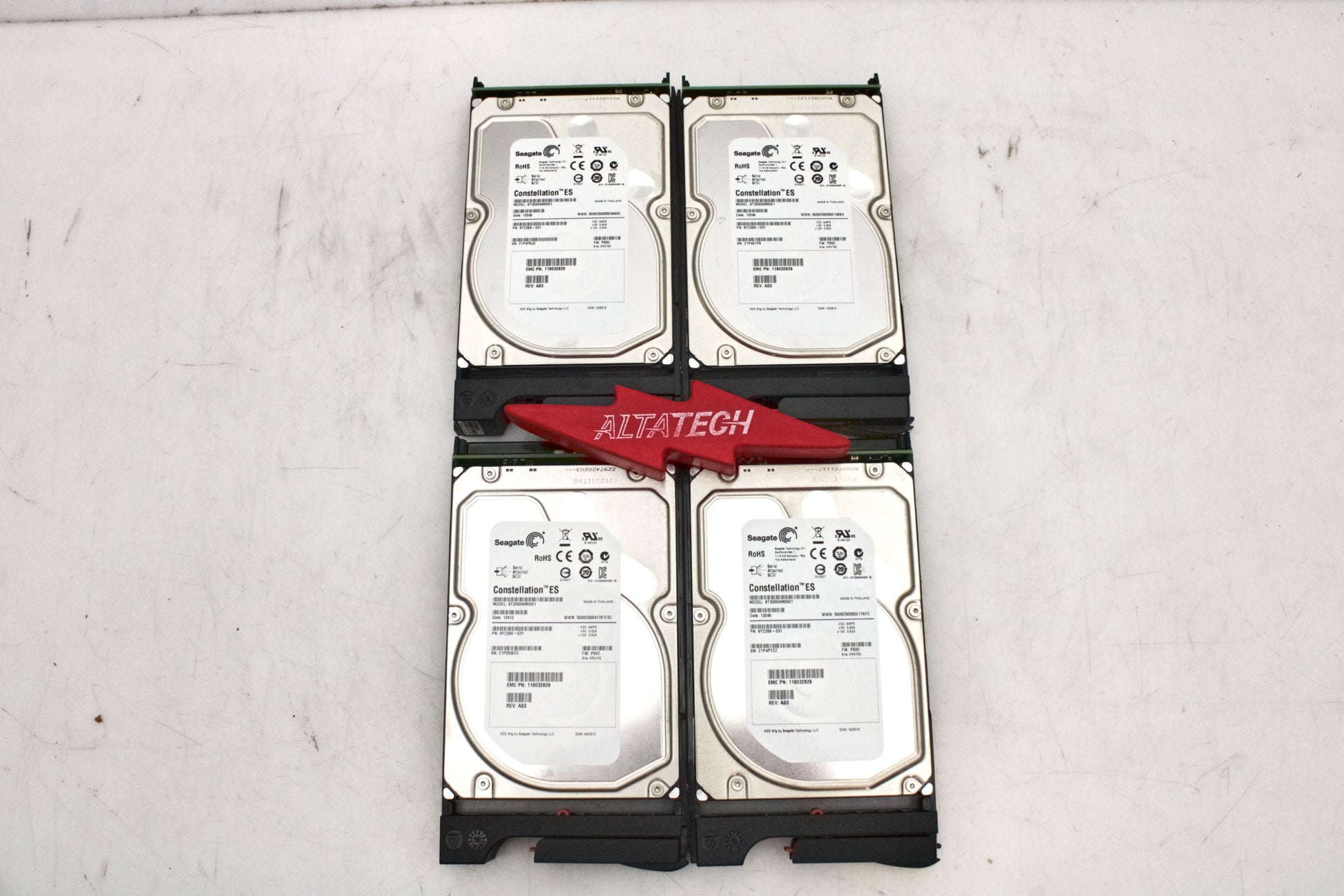 EMC 005049498_x4 2TB 7.2K SAS 3.5 6G VNXE3100/3150 V2-PS07-020, Used