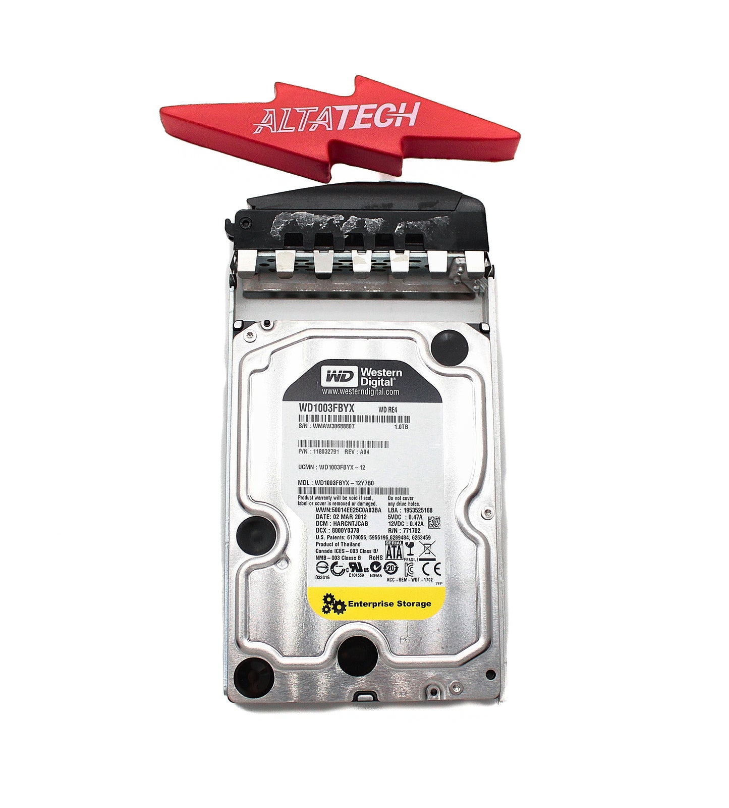 EMC 005049507_NEW 1TB 7.2K SATA 3.5 3G HDD, New No Box