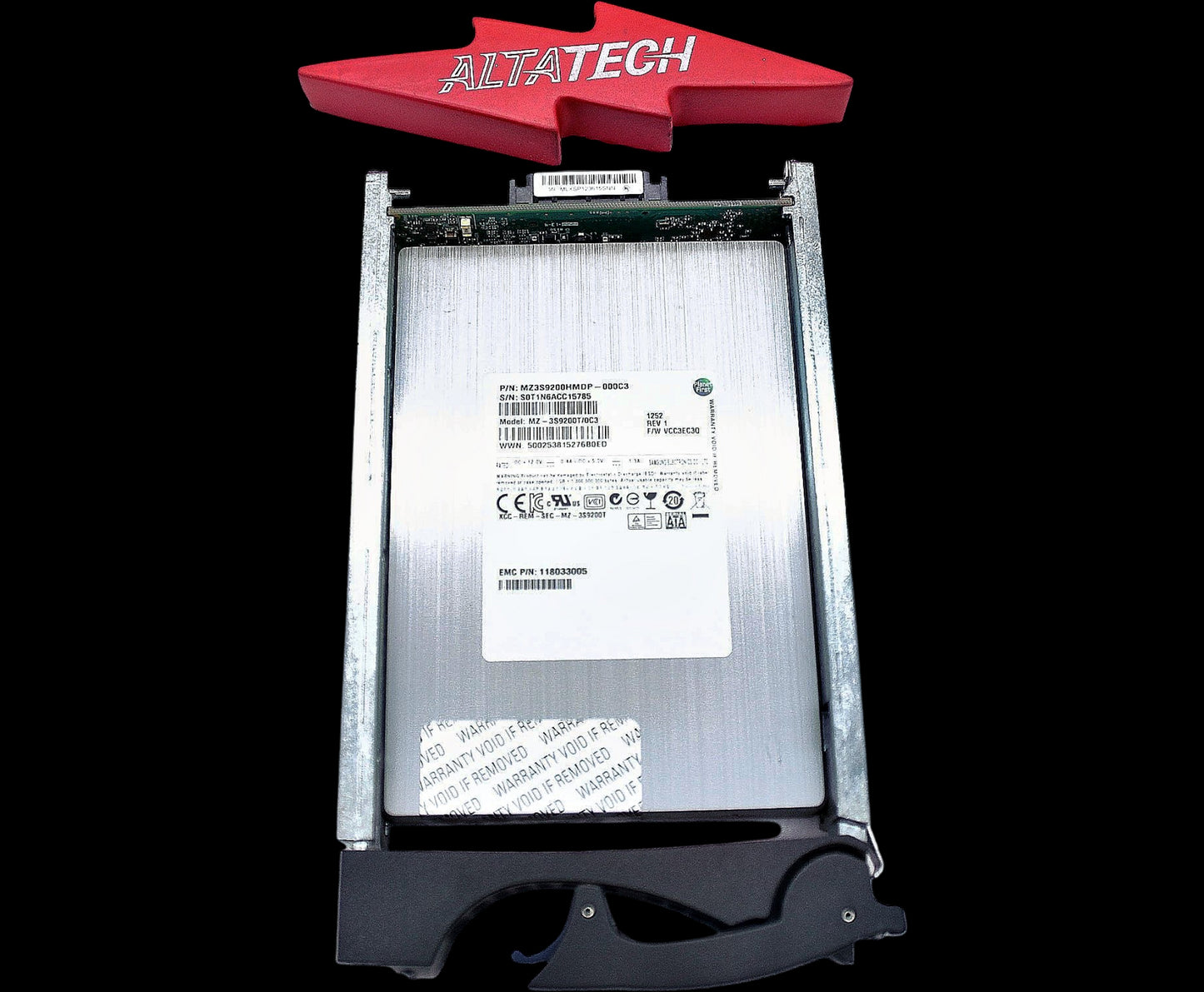 EMC 005049884 200GB SSD SAS 3.5 6G, Used