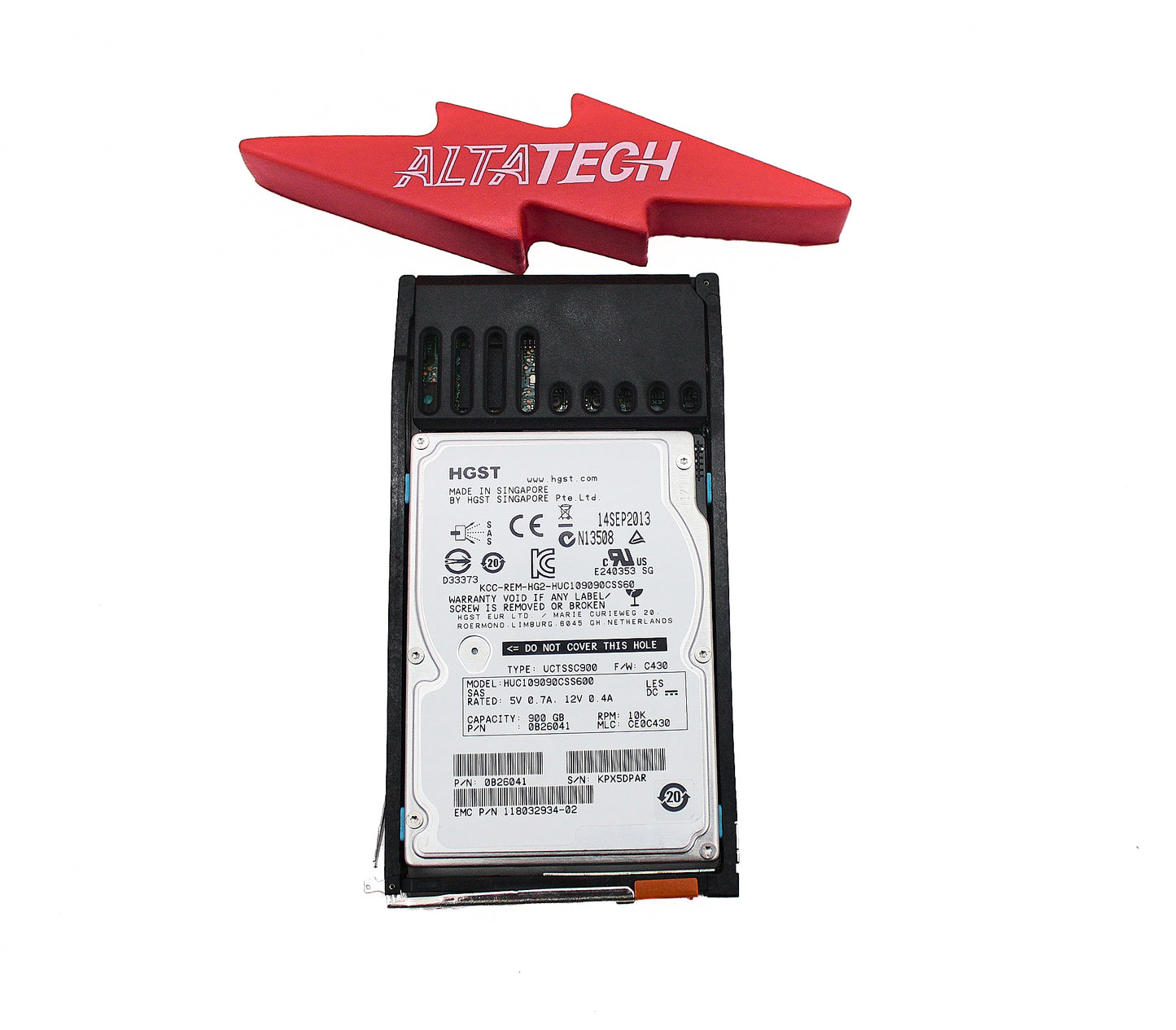 EMC 005050240 900GB 10K SAS 2.5 6G VMAX, Used