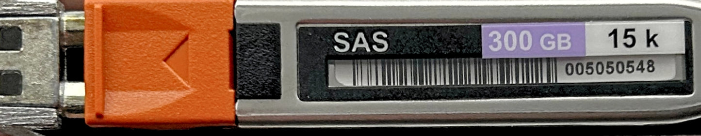 EMC 005050548 300GB 15K SAS 2.5 6G VNX5200, Used