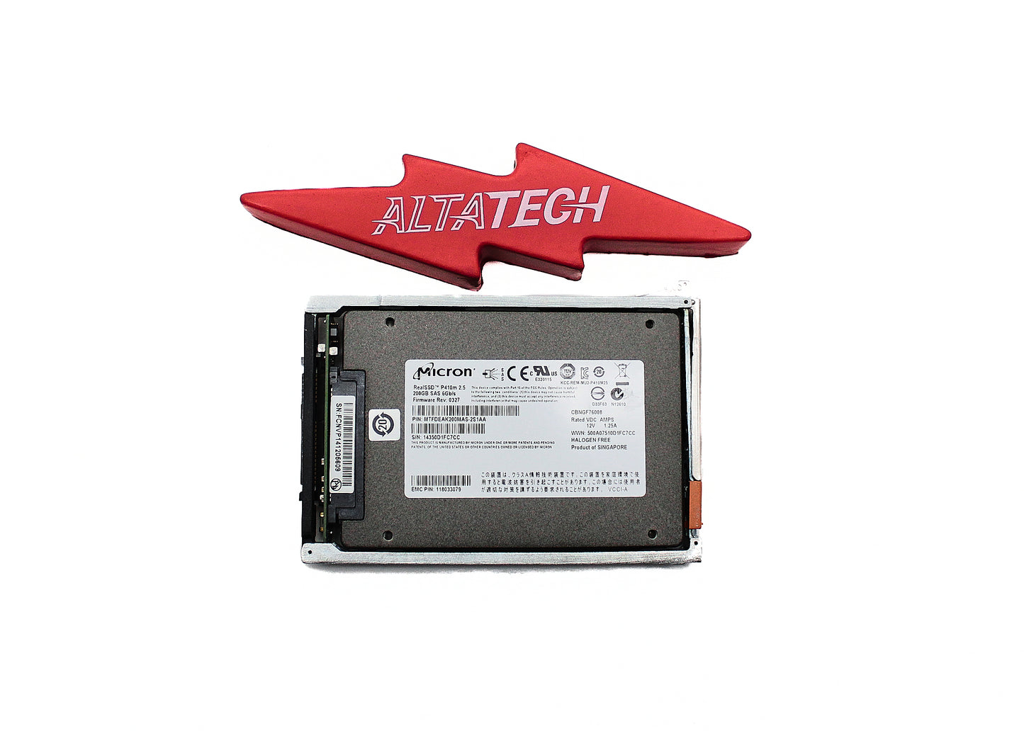 EMC 005050599 200GB SSD SAS 2.5 6G, Used