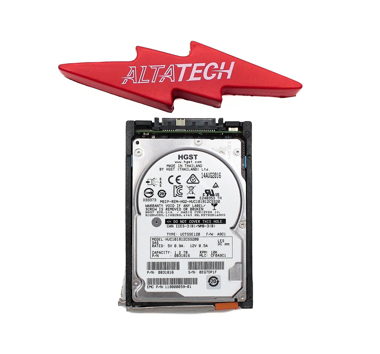 EMC 005051538 1.2TB 10K SAS 2.5 6G VMAX3, Used