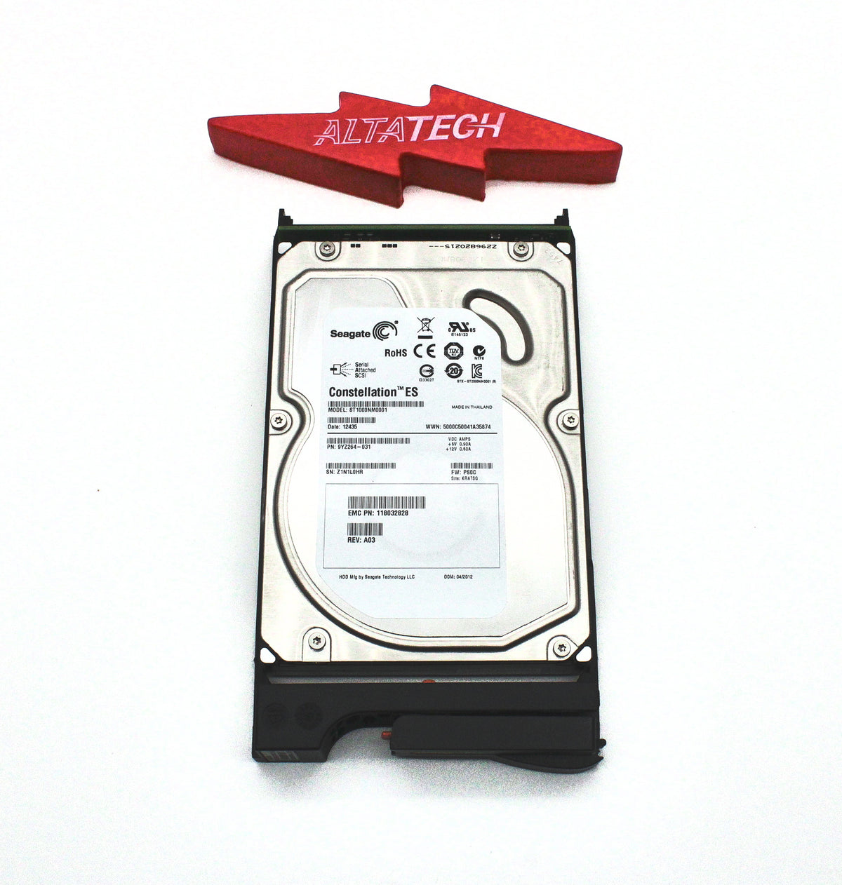 EMC 005052478 1TB 7.2K SAS 3.5 6G HDD, Used