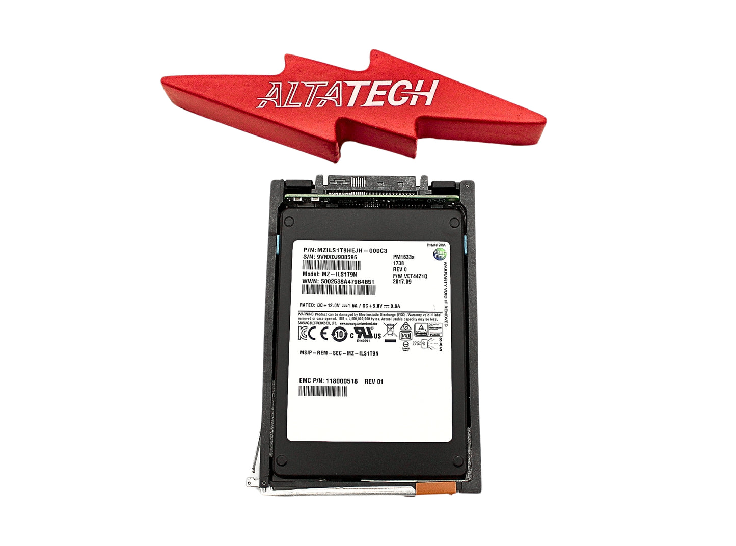 EMC 005052582 1.92TB SSD SAS 2.5 12G, Used