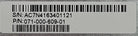EMC 071-000-609-01 1050W POWER SUPPLY VNX5200, Used