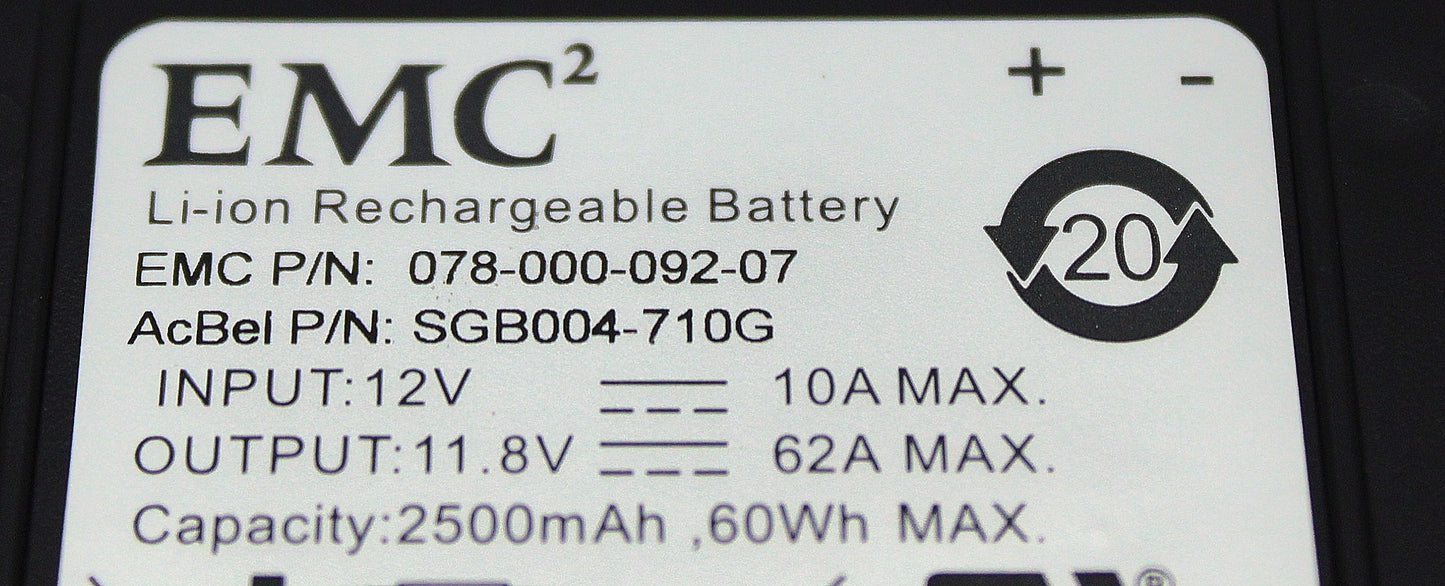 EMC 078-000-092-07 Battery Backup VNX5200 / VNX5400, Used