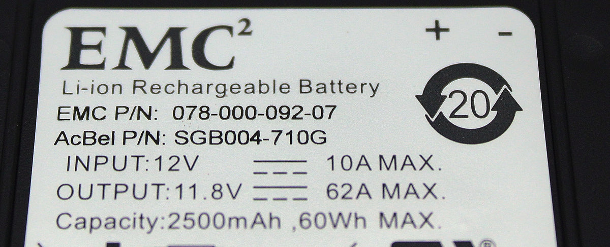 EMC 078-000-092-07_NEW Battery Backup VNX5200 / VNX5400, New No Box