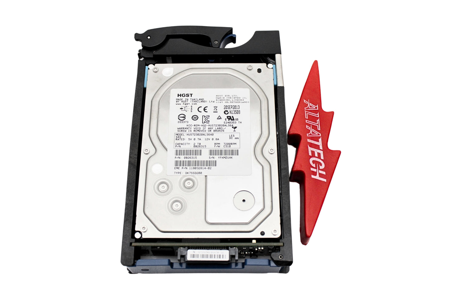 EMC 0B26315 2TB 7.2K SAS 3.5 6G VNX5300, Used