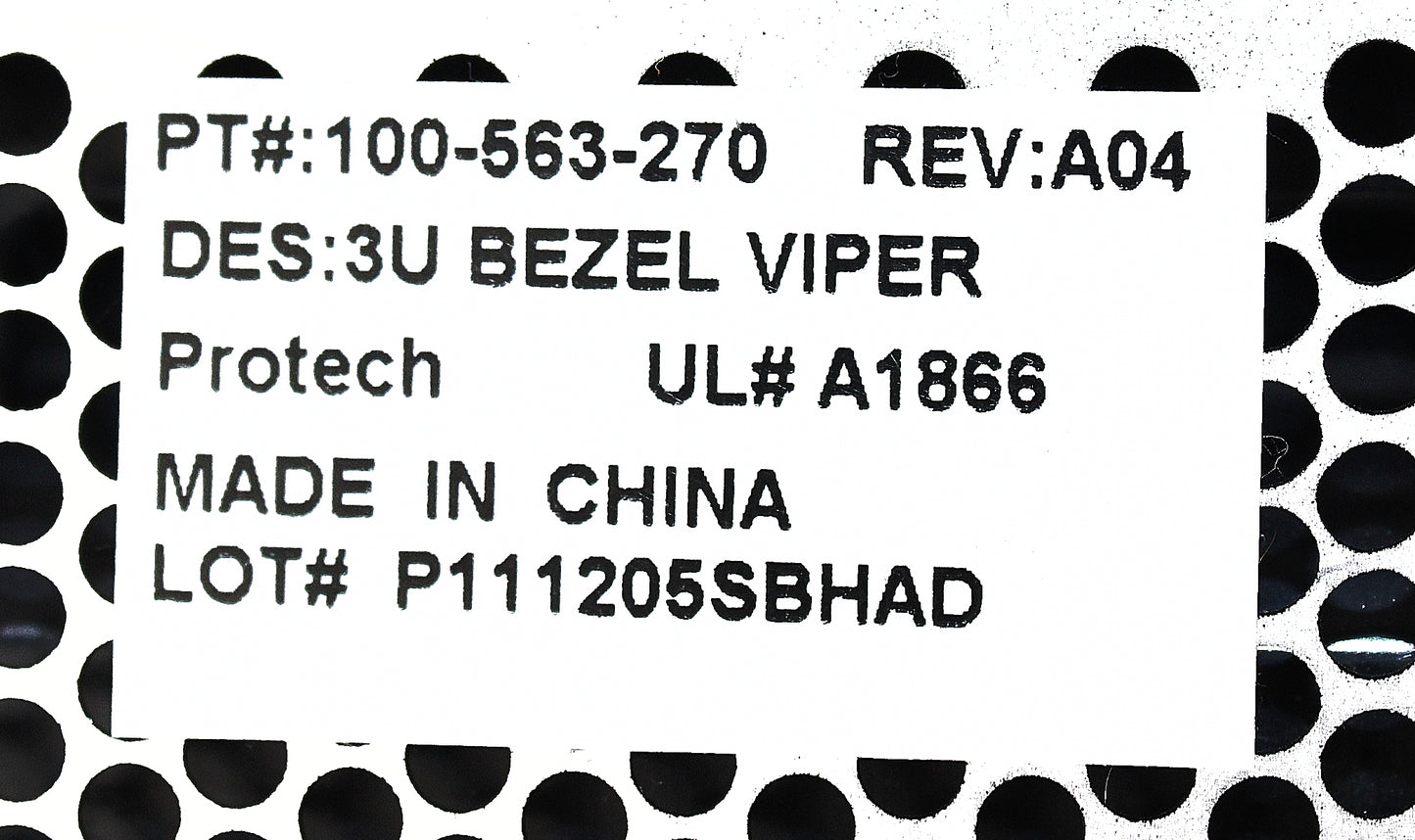 EMC 100-563-270 Front Bezel, Used
