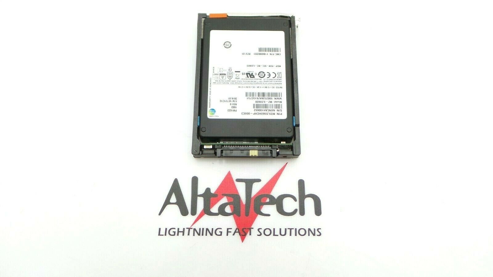 EMC 118000201 960GB SSD SAS 2.5" 12G, Used
