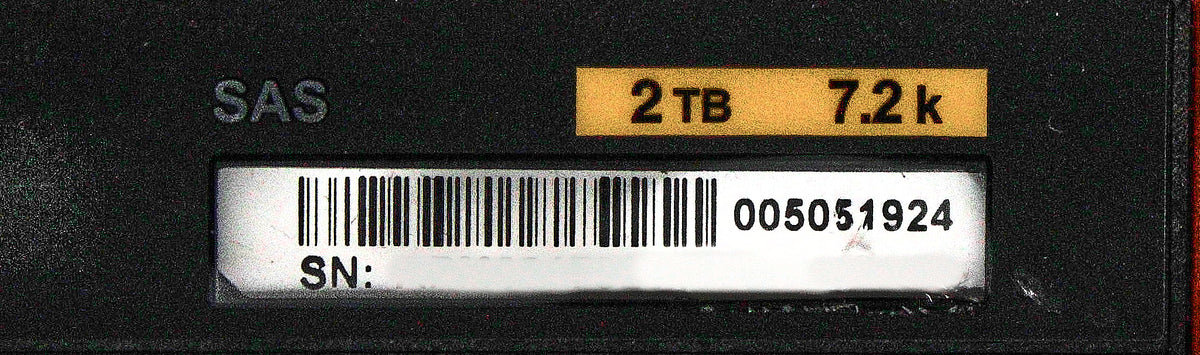 EMC 5051924 2TB 7.2K SAS 3.5 6G Data Domain, Used