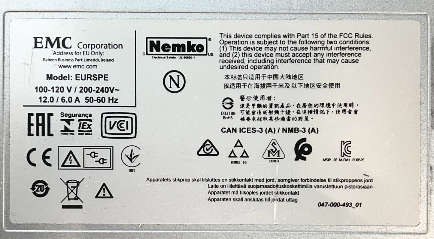 EMC DD6800 EMC Data Domain Storage Array, Used