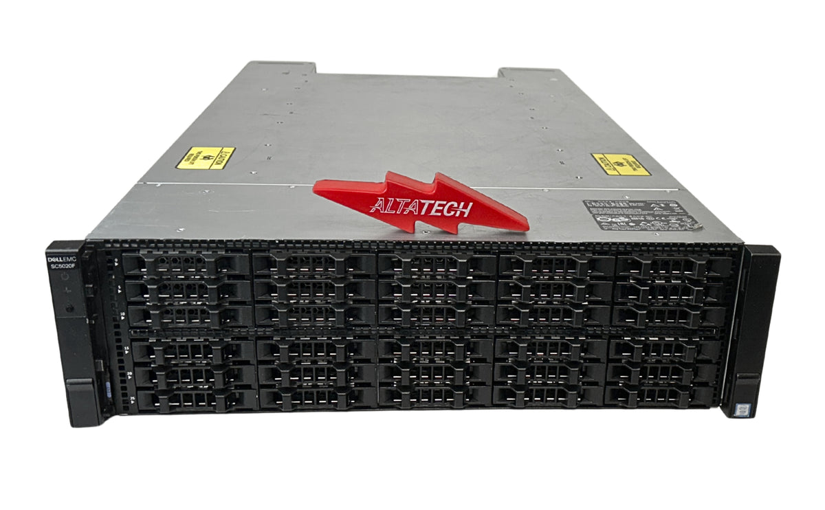 EMC SC5020F_30x1.92TB SC5020F w/ 16G Controllers 30 x 1.92TB SSD's, Used