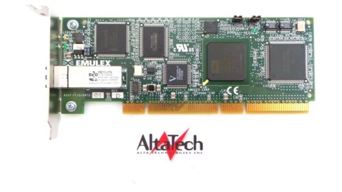 Emulex FC1020034-01F Emulex FC1020034-01F Single Port PCI-X 2Gbps Fibre Channel Host Bus Adapter, Used