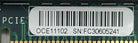 Emulex OCE11102 EMULEX OCE11102 10G 2-PORT ETHERNET ADAPTER, Used
