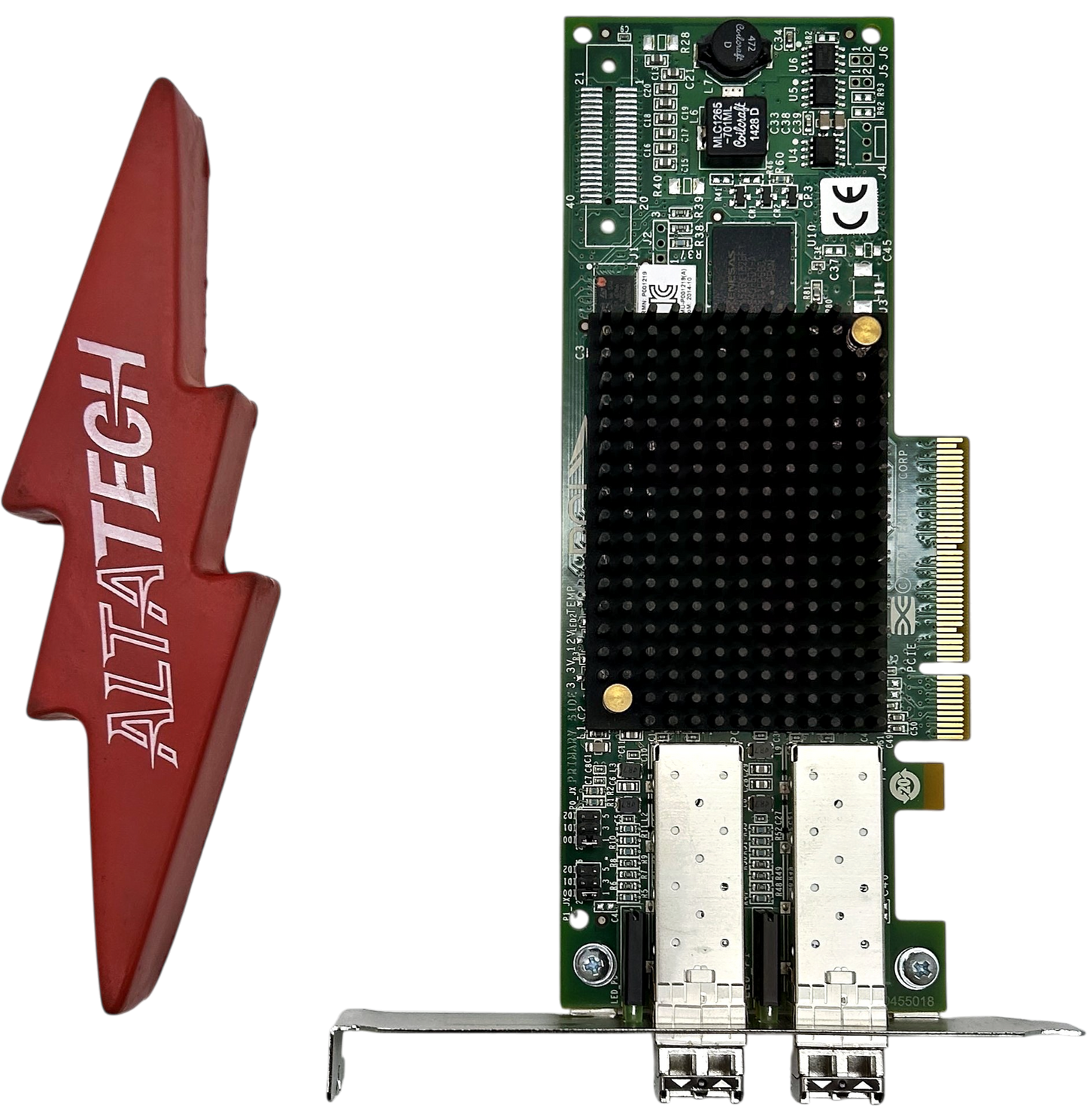 Emulex P002181-01B EMULEX 8GB DUAL PORT PCI-E, Used